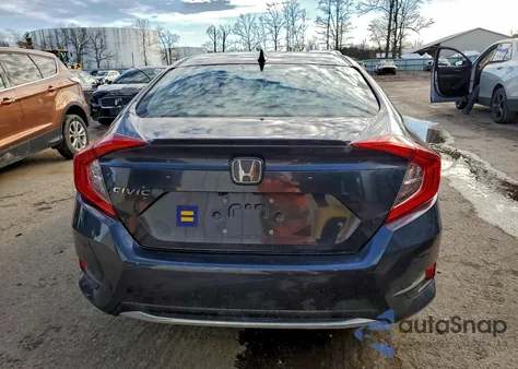 2021 Honda Civic Ex из США, поврежденный, VIN 19XFC1F37ME204459
